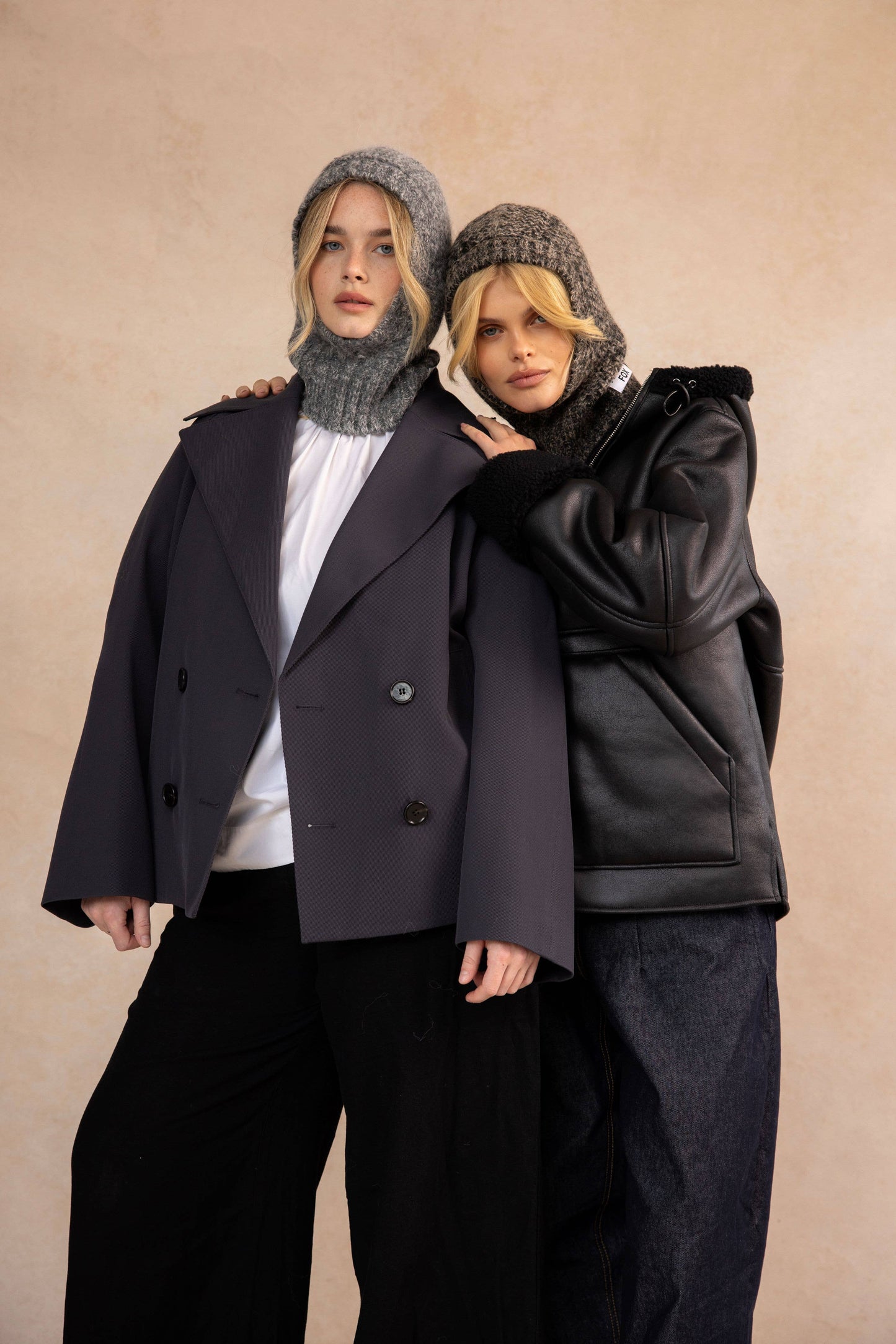 ARCTIC FOX Alpaca Balaclava Fitted Hood - Alpine Cloud - FW25