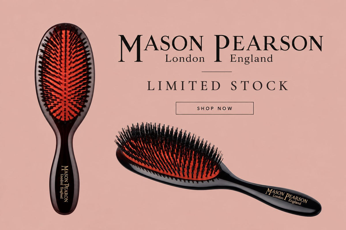 Mason Pearson hairbrushes - limited stock, shop now