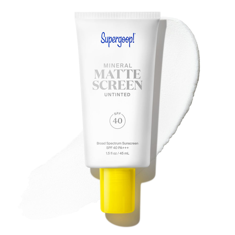 NEW! Supergoop Mineral Matte Screen Untinted