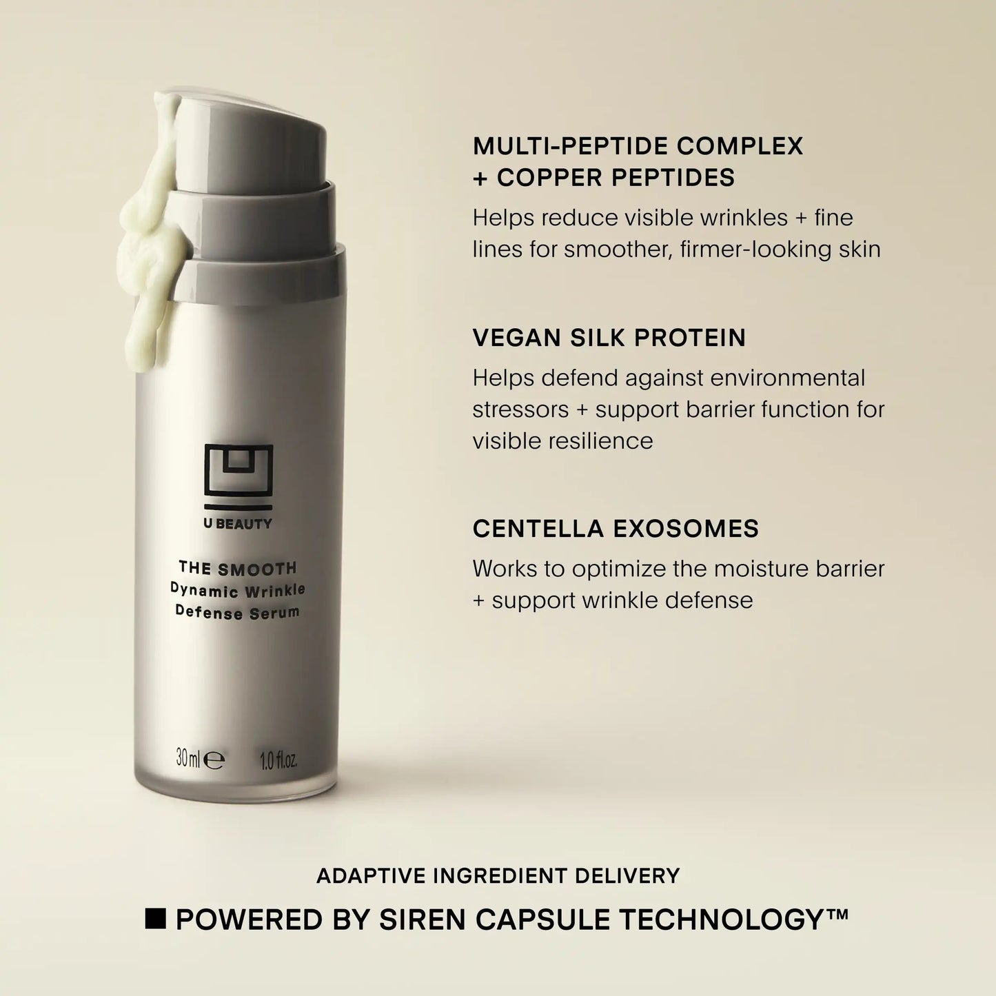 U BEAUTY The Smooth Dynamic Wrinkle Defense Serum