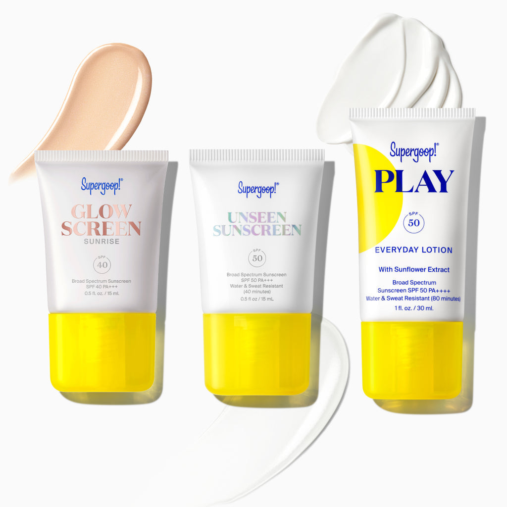 Supergoop Icons Only SPF Bestsellers Kit